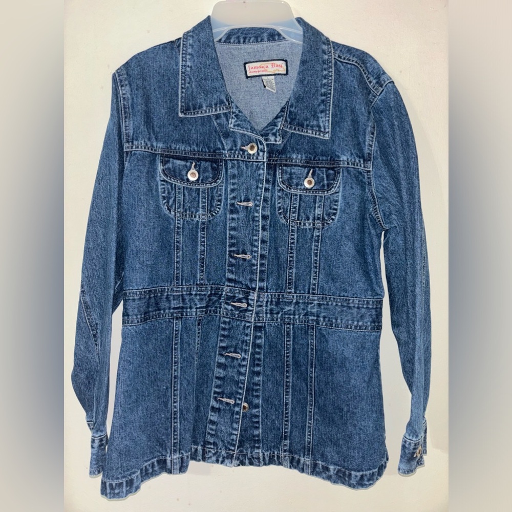 Jamaica Bay Denim Jacket. Size L.